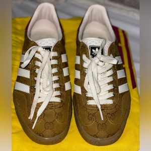 Gucci adidas collab Gazelle sneakers! Limited addition!